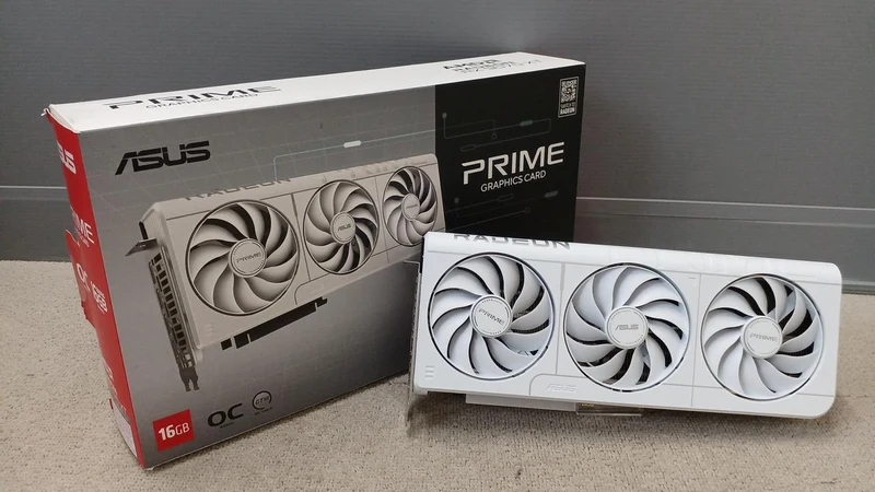 Carte graphique ASUS : PRIME-RX9070XY-O16G-BLANC
