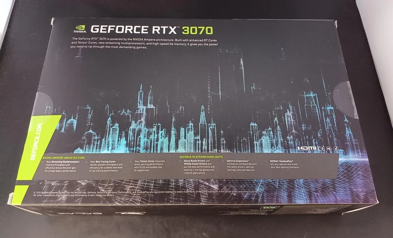 GALAKURO Graphics Card RTX3070 8GB