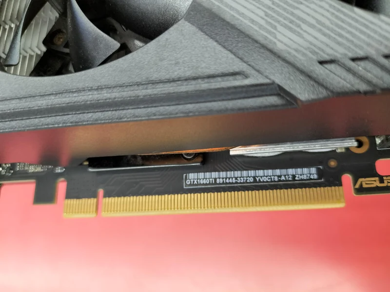 Carte graphique ASUS : GTX 1660 Ti 6G EVO