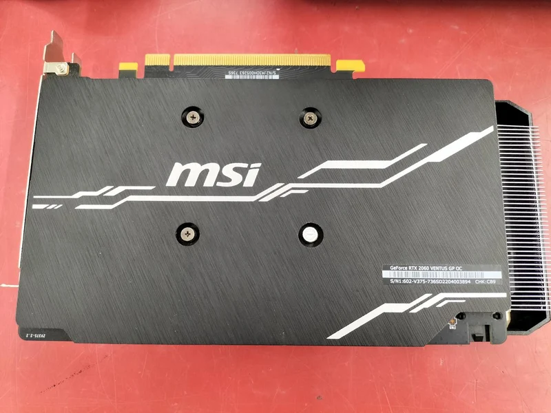 Carte graphique MSI : GEFORCE RTX2060 VENTUS GP OC