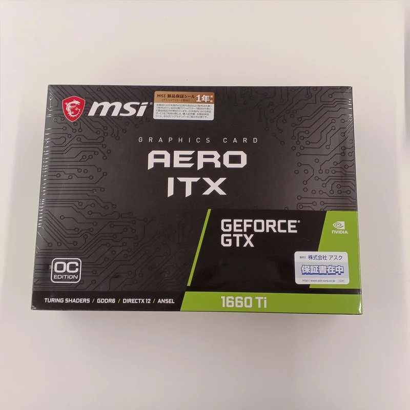 Carte graphique MSI : GTX 1660 Ti Aero ITX 6G OC