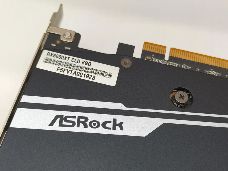 Carte graphique ASROCK RX6600XT CLD 8 Go