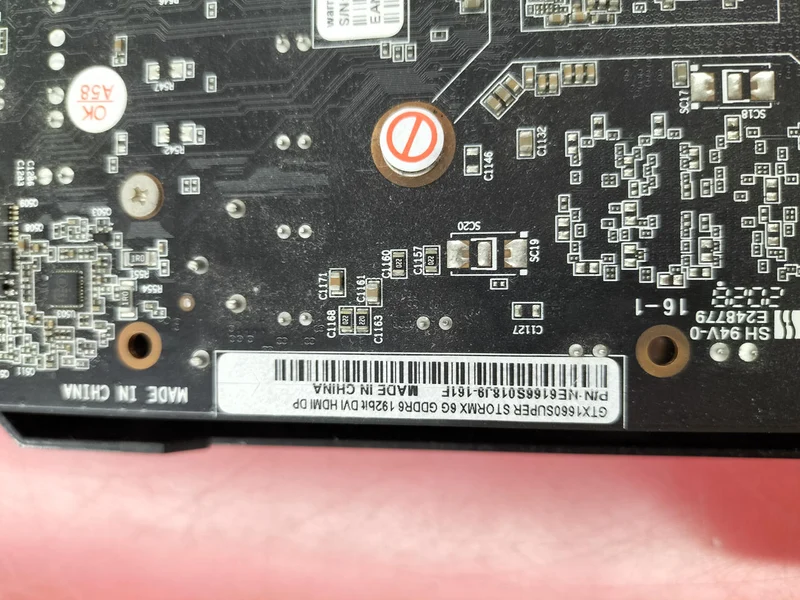 Carte graphique PARIT GTX1660 STORMX 6G