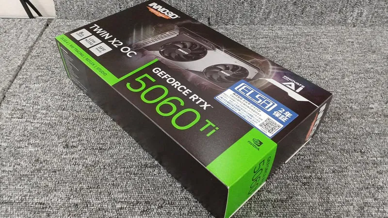 NVIDIA Unopened Graphics Card GEFORCE RTX 5060TI 8GB