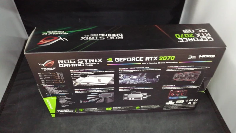 ASUS Graphics Card ROG-STRIX-RTX2070-O8GB-GAMIMG