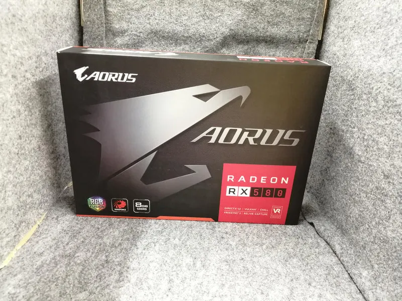 Carte graphique AORUS : GV-RX580AORUS-8G
