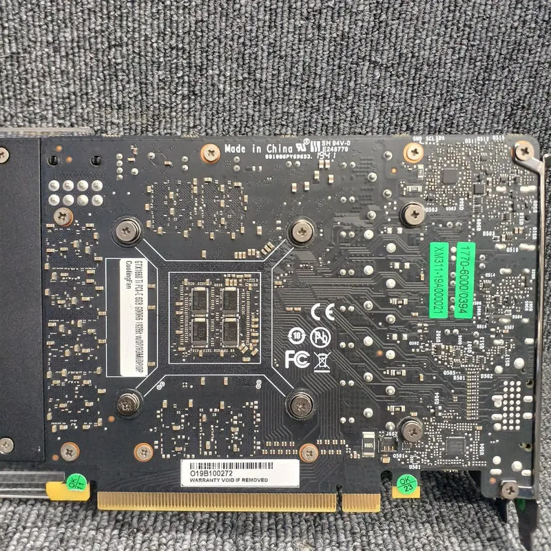 Carte graphique GEFORCE : GTX 1660 Ti