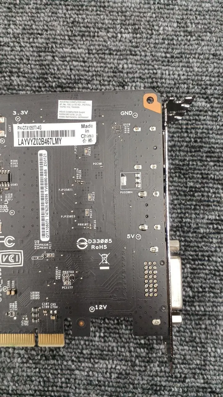 Carte graphique ASUS PH-GTX1050TI-4G