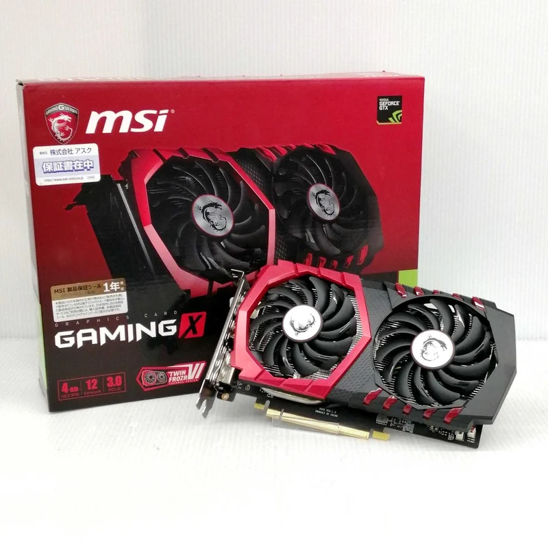 MSI Graphics Card GTX1050TI GAMING X 4G