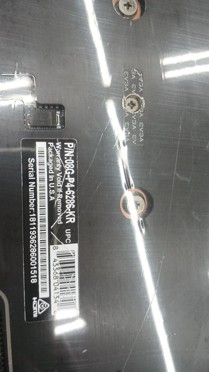 EVGA Graphics Card 08G-P4-6286-KR