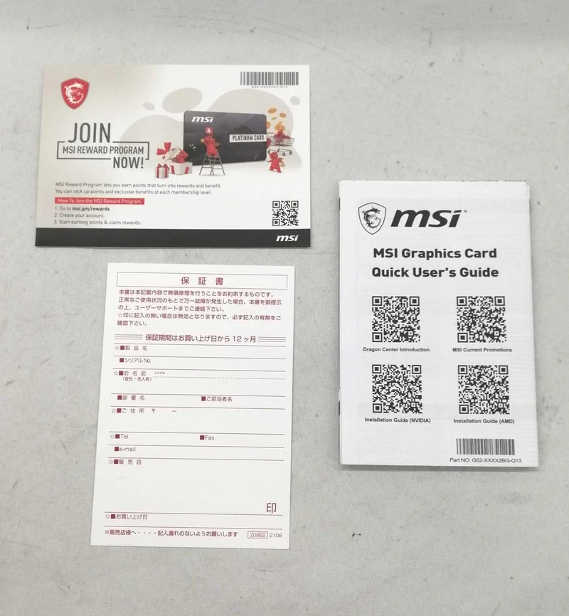MSI Graphics Card RTX2060 VENTUS GP OC