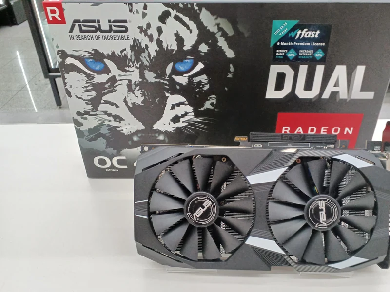 ASUS Graphics Card DUAL-RX580-O4G