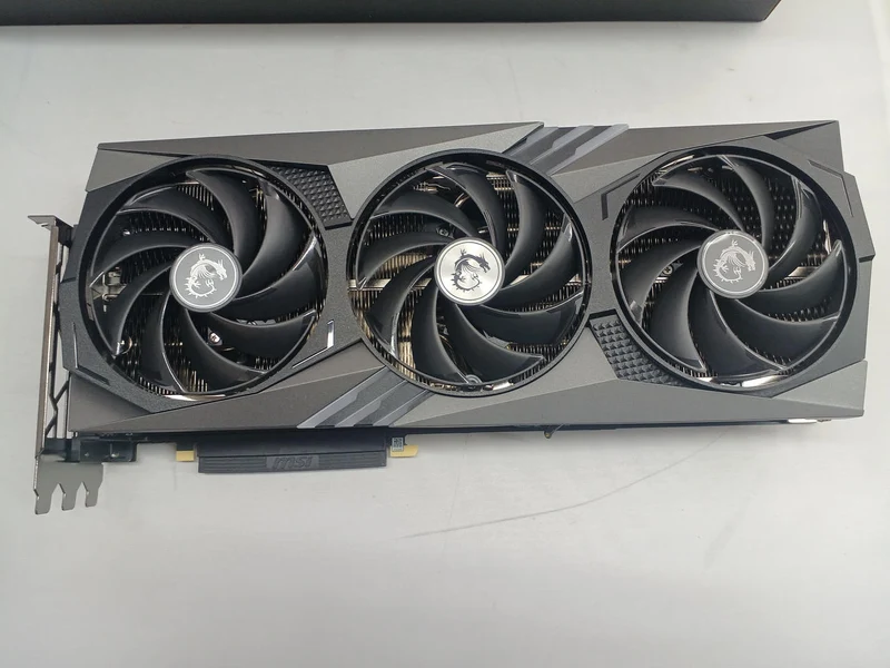 MSI Graphics Card: RTX 4070 Ti GAMING X TRIO 12G