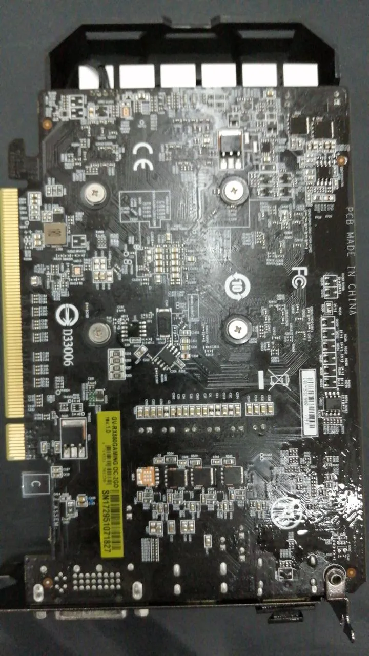 GIGABYTE Graphics Card GV-RX550 GAMING OC-2GD
