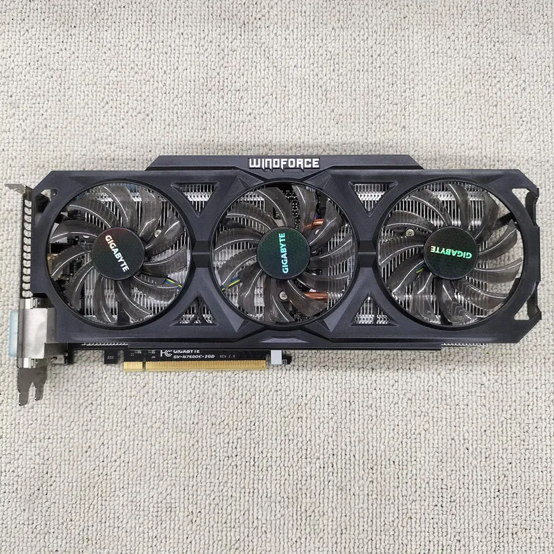 GIGABYTE Graphics Card: GV-N760OC-2GD