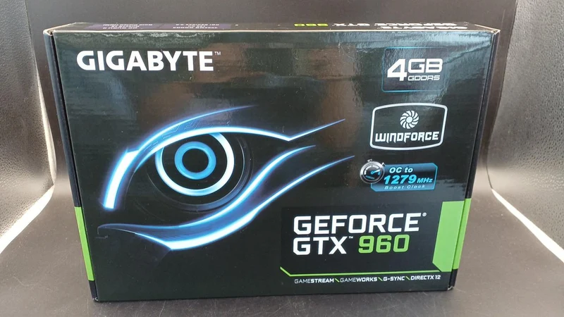 GIGABYTE NVIDIA PCI-EXPRESS GV-N960WF2OC-4GD
