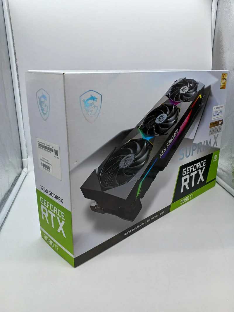 MSI Graphics Board: GEFORCE RTX3080 TI SUPRIM X 12