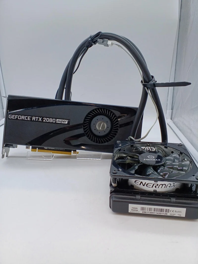 SYCOM Graphics Board: RTX2080 SUPER with liquid cooling