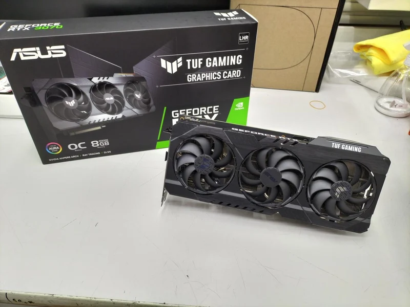 Carte graphique ASUS : TUF-RTX3070-O8G-V2-GAMING