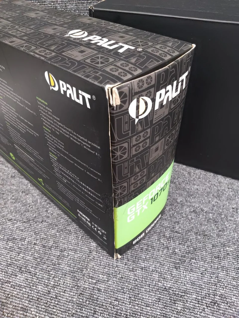 Carte graphique PALIT : GEFORCE GTX 1070TI
