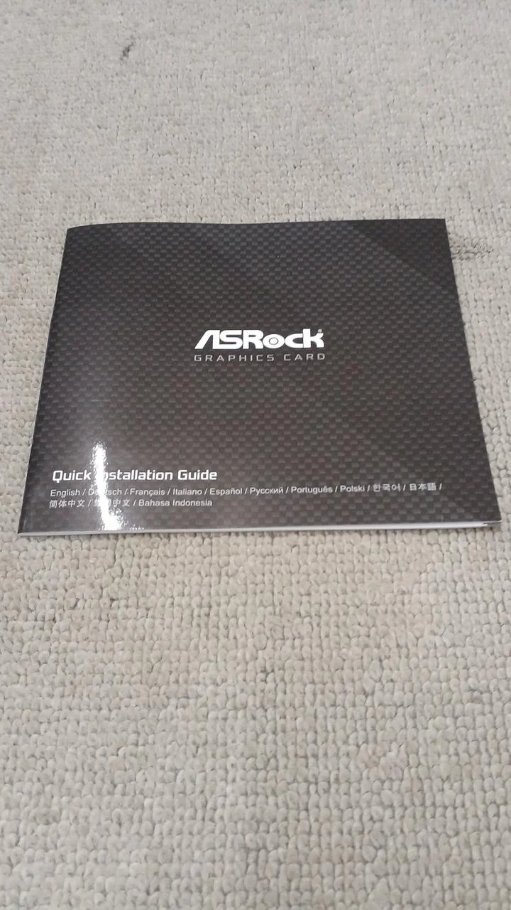 Carte graphique ASROCK RX7800XT PG 16 Go