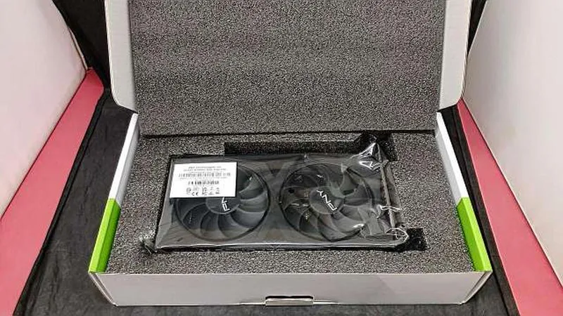 Carte graphique PNY : GEFORCE RTX 4060 8 Go VERTO