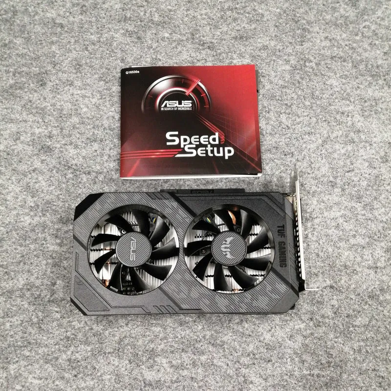 Carte graphique ASUS : TUF-GTX1650-O4GD6-GAMING