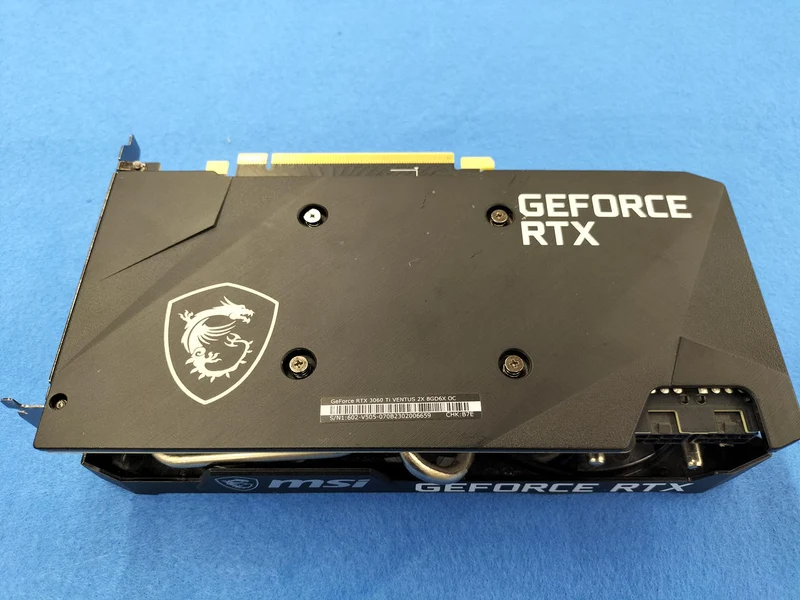 Carte graphique MSI : RTX 3060 Ti Ventus 2X 8GD6X