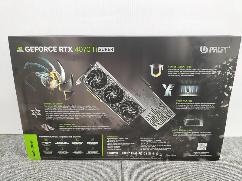 PALIT Graphics Board: Palit GeForce RTX4070 TiSUPER Graphics