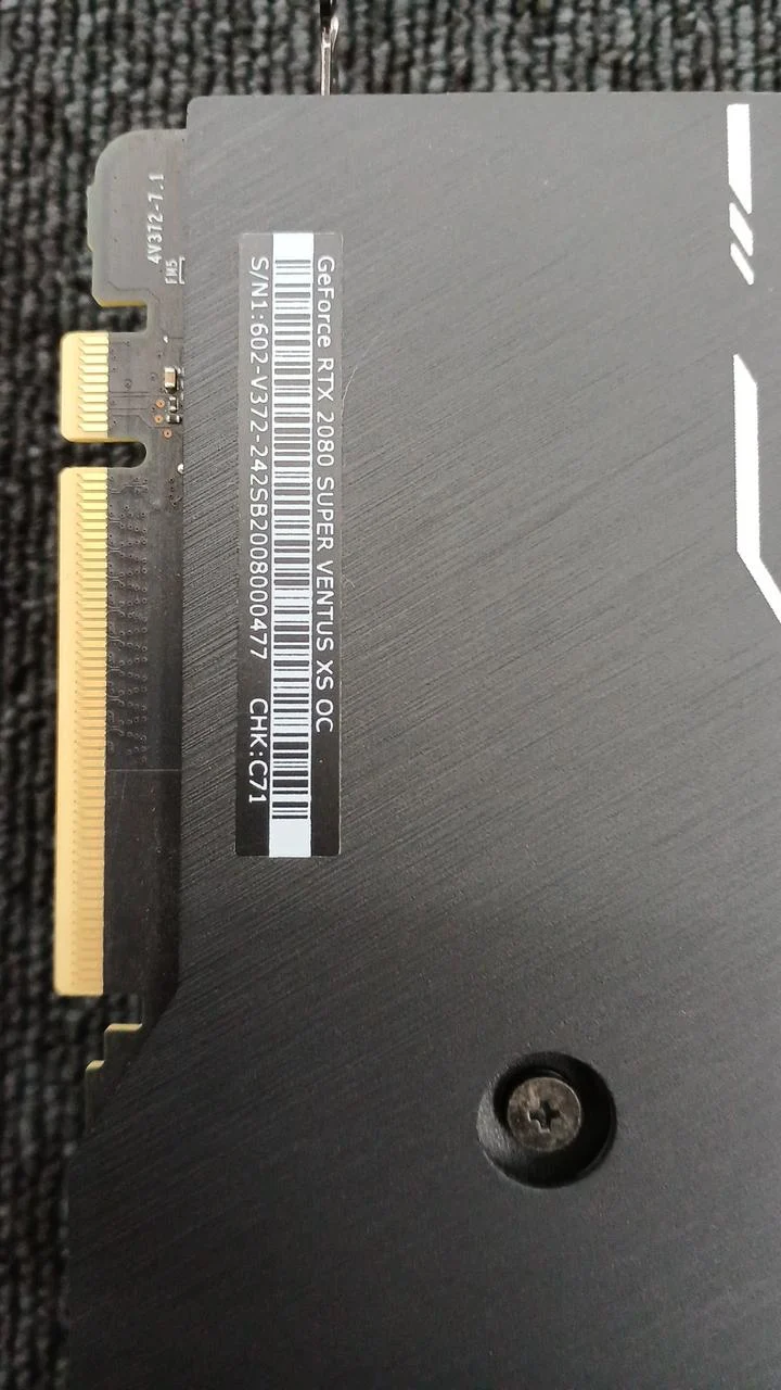 Carte graphique MSI : RTX 2080 SUPER VENTUS OC