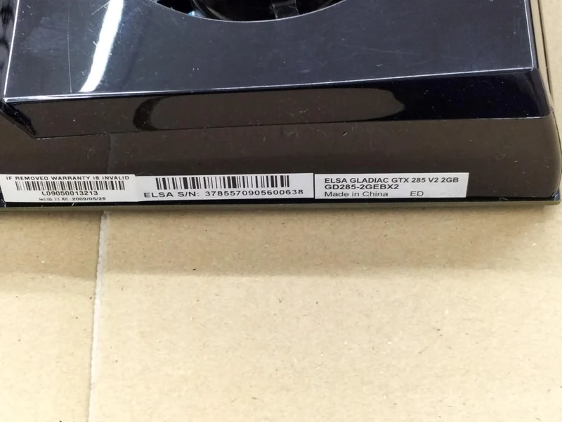 ELSA Graphics Card: GD285-2GEBX2