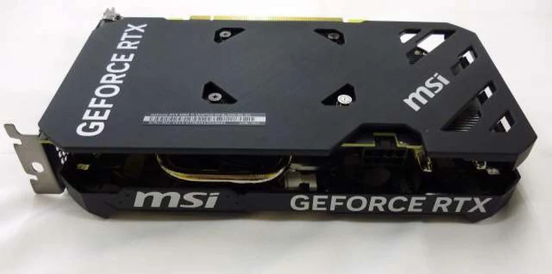 MSI Graphics Board: GEFORCE RTX 4060 TI VENTUS 2X