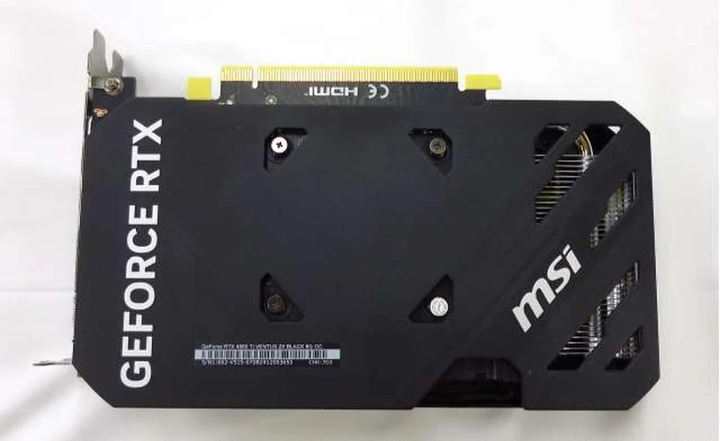 MSI Graphics Board: GEFORCE RTX 4060 TI VENTUS 2X