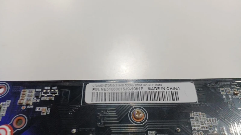 ASUS GTX1060 GTX1060