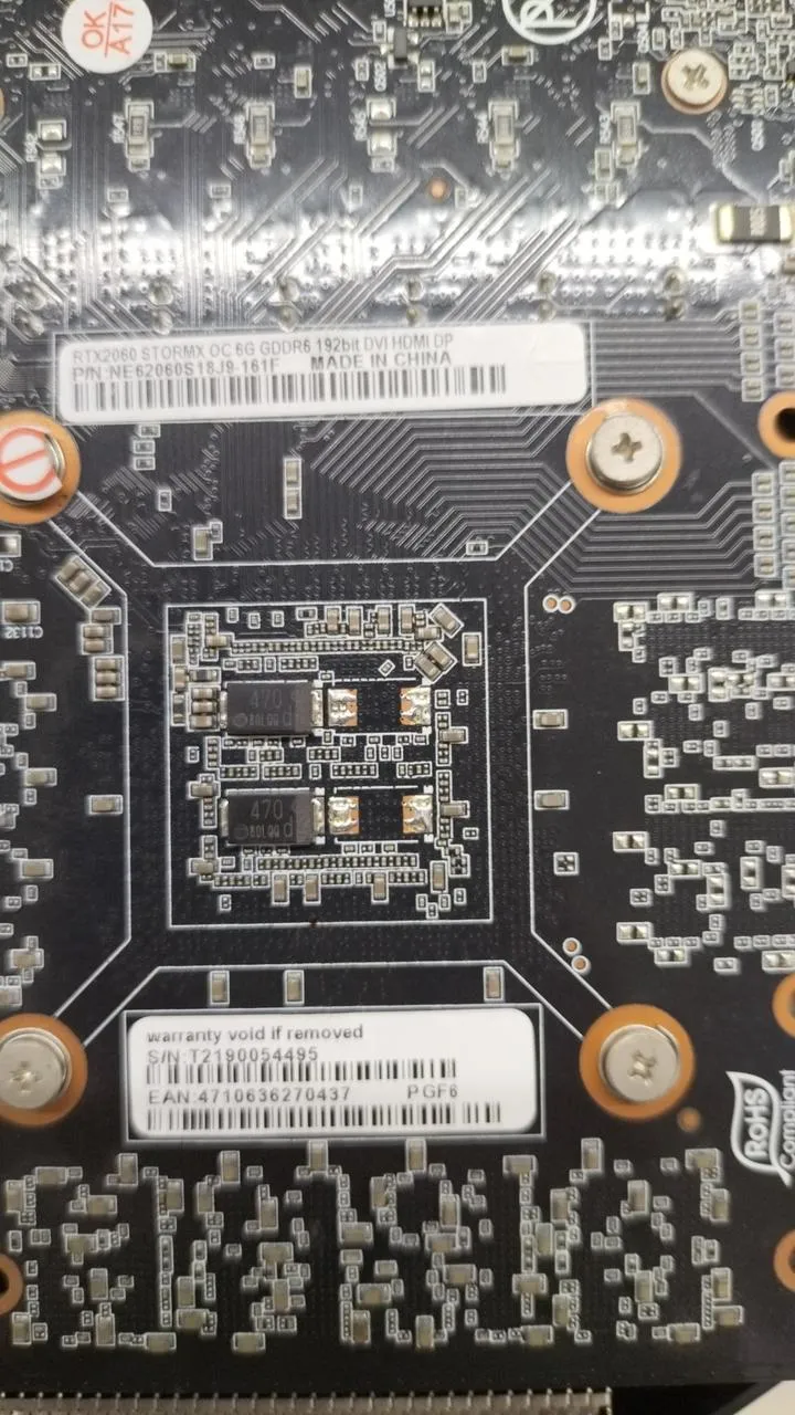 PALIT Graphics Card RTX2060 STORMX OC 6G GDDR6