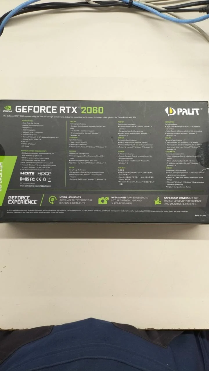 PALIT Graphics Card RTX2060 STORMX OC 6G GDDR6