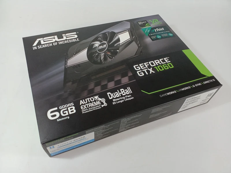ASUS Graphics Card: PH-GTX1060-6G
