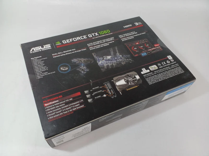 ASUS Graphics Card: PH-GTX1060-6G