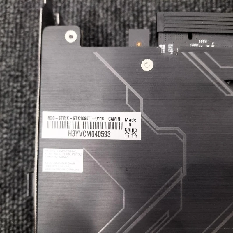 ASUS Video Card ROG-STRIX-GTX1080TI-011G-GAMIN