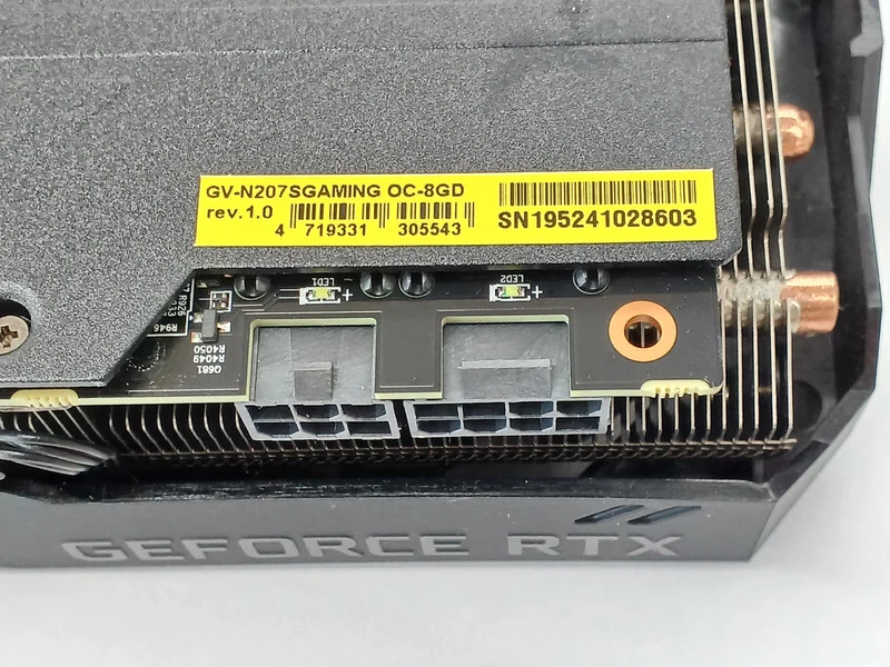 Carte graphique GIGABITE : GV-N207SGAMING OC-8GD