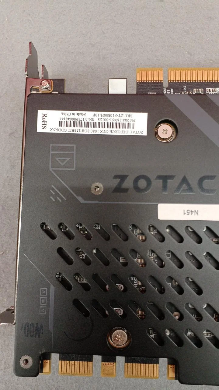 Carte graphique ZOTAC : GEFORCE GTX 1080 8 Go 256 bits