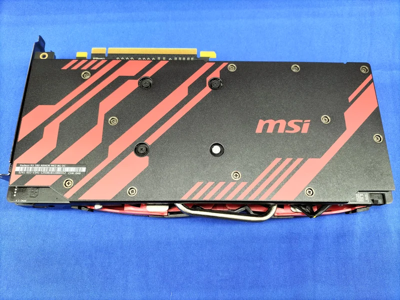 Carte graphique MSI RX580 ARMOR MK2 8G OC