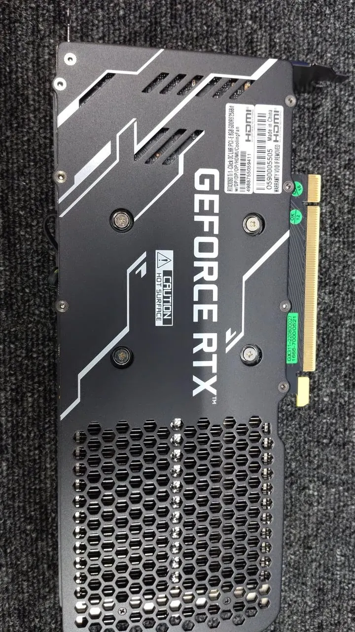 Xianren Zhizhi Graphics Board: GG-RTX3060TI-E8GB/DF/LHR