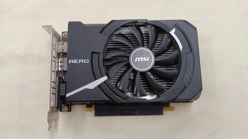 MSI Graphics Card: GEFORCE GTX1650AERO ITX 4G
