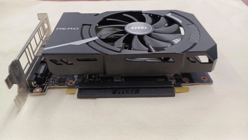 MSI Graphics Card: GEFORCE GTX1650AERO ITX 4G