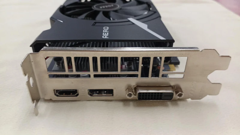 MSI Graphics Card: GEFORCE GTX1650AERO ITX 4G