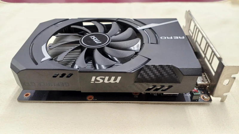 MSI Graphics Card: GEFORCE GTX1650AERO ITX 4G