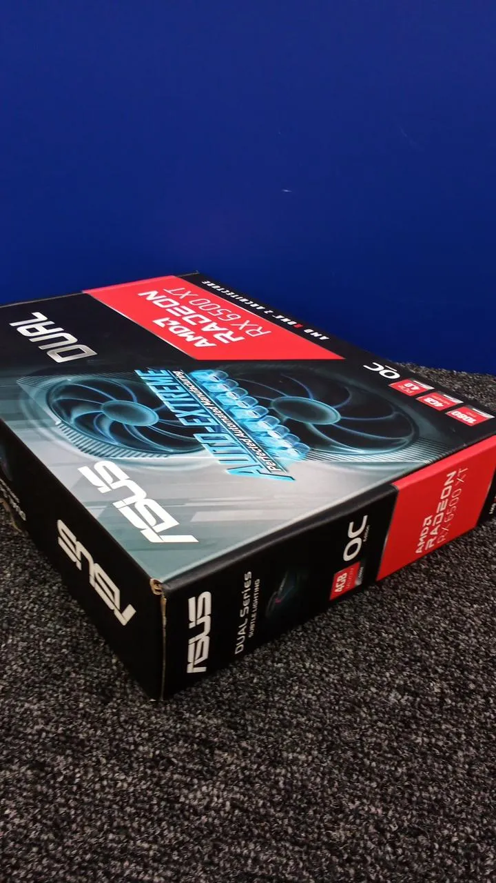 ASUS Graphics Card: DUAL RX6500XT O4G