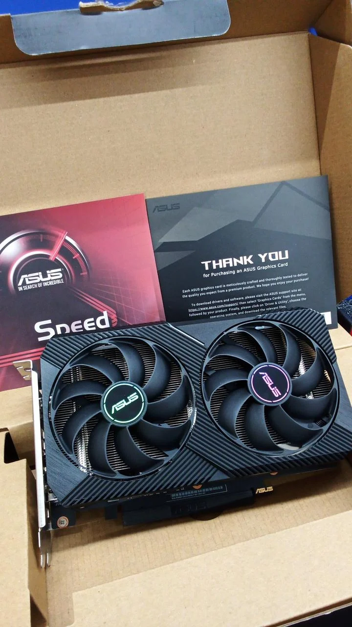 ASUS Graphics Card: DUAL RX6500XT O4G