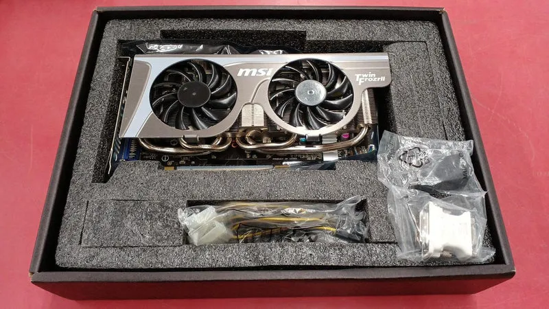 Carte graphique MSI : N560GTX-Ti Twin Frozr II OC